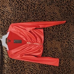 Latex like Guess jacket